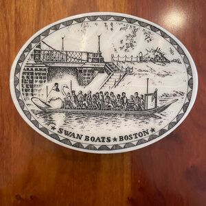 Boston "Swan Boats" Decorative Trinket Box
